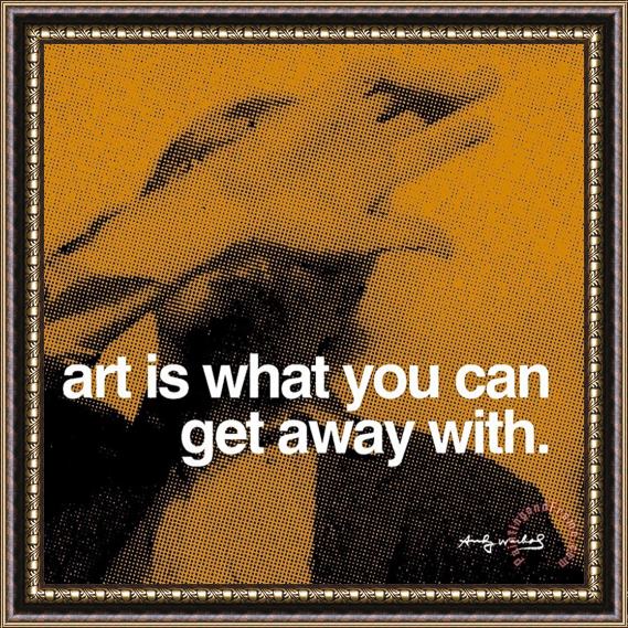 Andy Warhol Art Framed Print