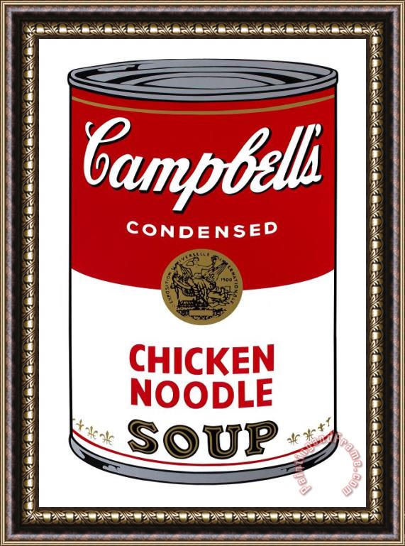 Andy Warhol Campbell S Soup I Chicken Noodle C 1968 Framed Print