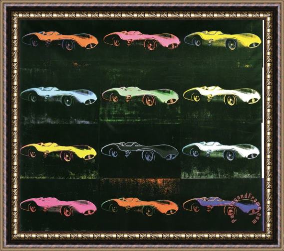 Andy Warhol Formula 1 Car W196 R 1954 Framed Print