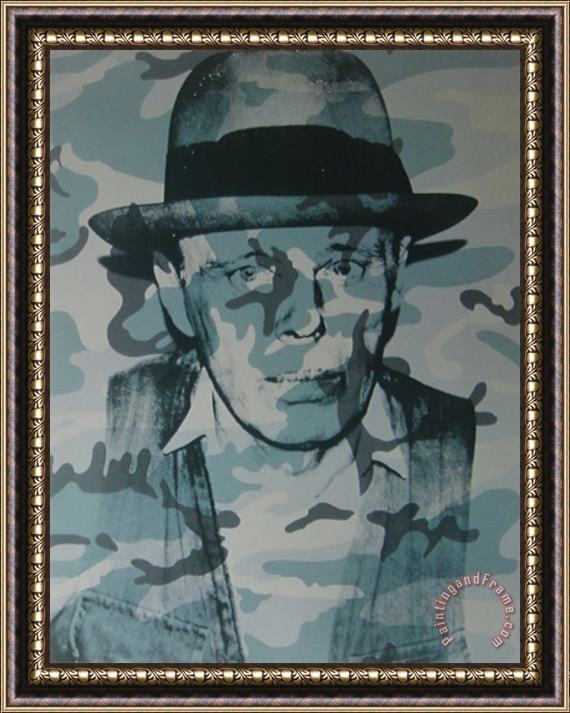 Andy Warhol Joseph Beuys Framed Painting