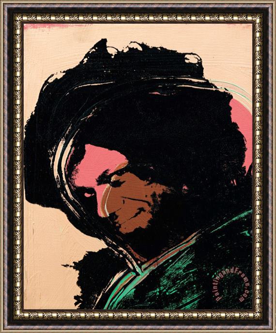 Andy Warhol Ladies And Gentlemen (broadway) Framed Painting