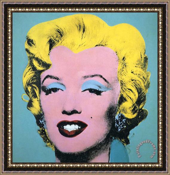 Andy Warhol Marilyn 1 Framed Painting
