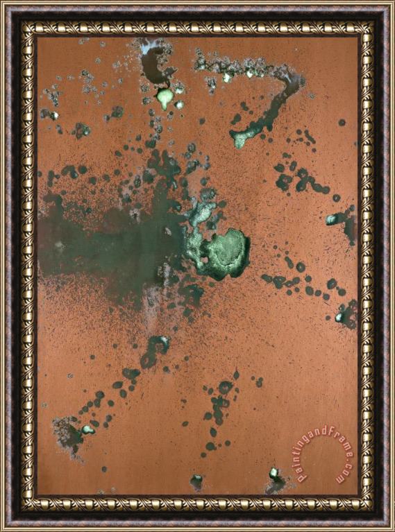 Andy Warhol Oxidation Painting 1978 Framed Print