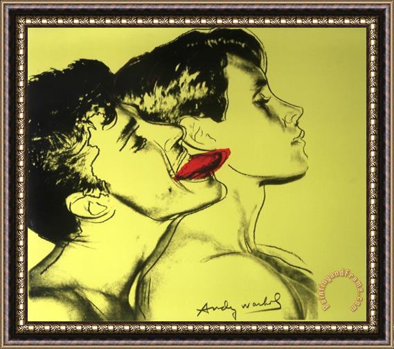 Andy Warhol Querelle Green Framed Painting