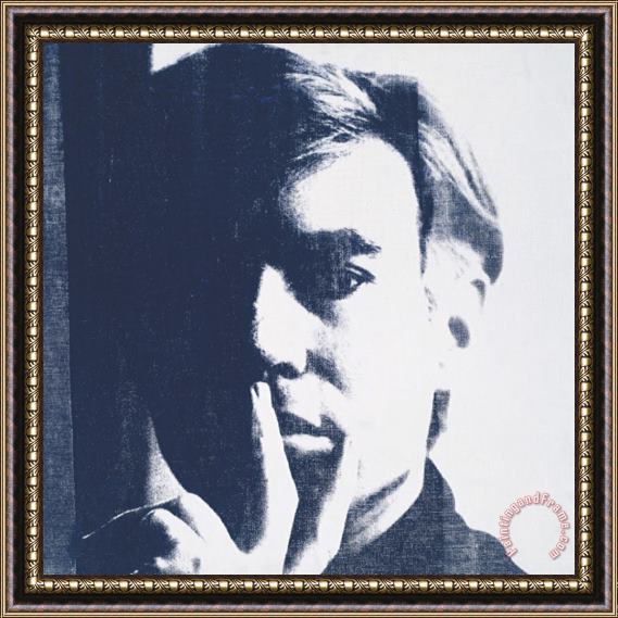 Andy Warhol Self Portrait C 1978 Framed Painting