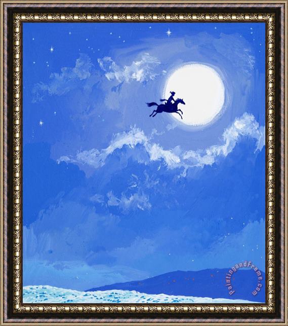 Angus McBride Magic Horse Framed Painting