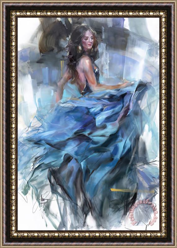 Anna Razumovskaya Tune of Passion 3 Framed Painting