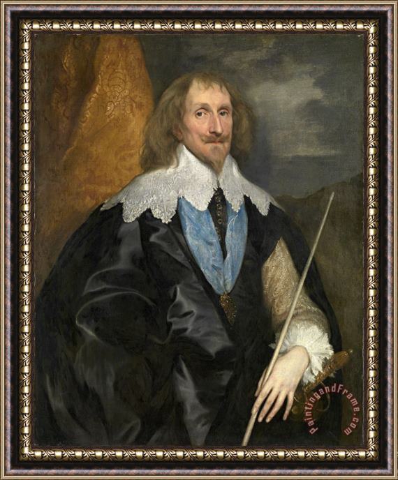 Anthonie Van Dyck Philip Herbert, 4th Earl of Pembroke Framed Print