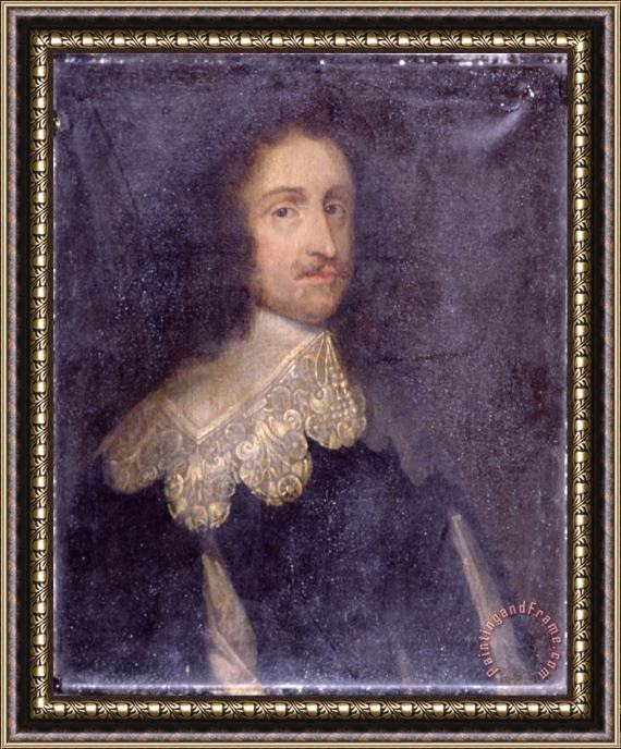 Anthonie Van Dyck Portrait of a Man Framed Painting