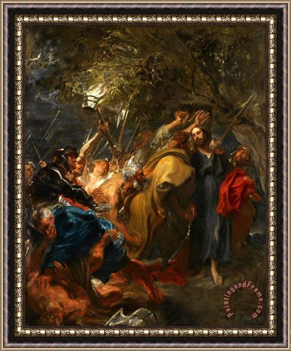 Anthonie Van Dyck The Betrayal of Christ Framed Print