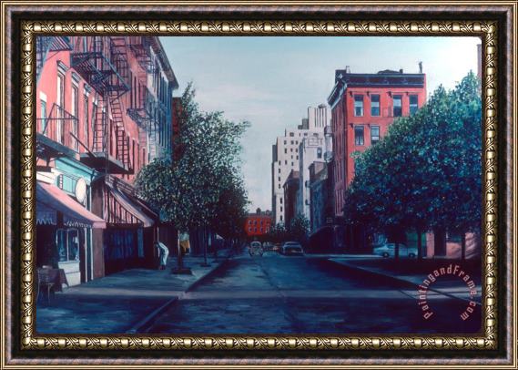 Anthony Butera Bleeker Street Framed Painting
