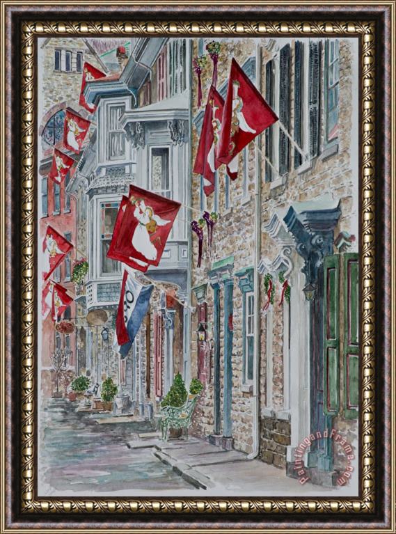 Anthony Butera Jim Thorpe Framed Painting