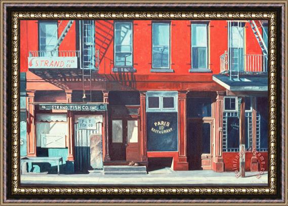 Anthony Butera South Street Framed Painting