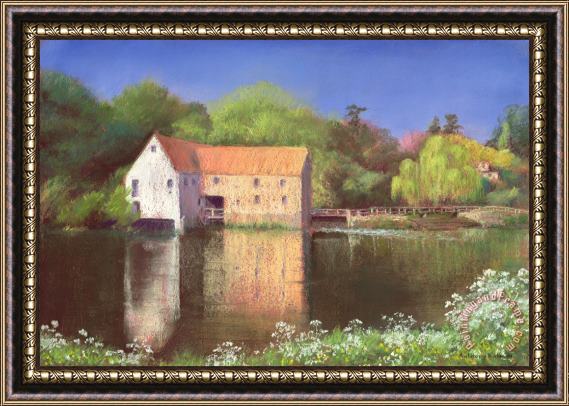 Anthony Rule Springtime at the Mill Framed Painting