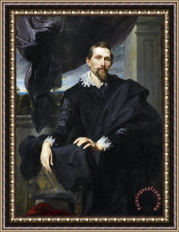 Anthony van Dyck Frans Snyders Framed Painting