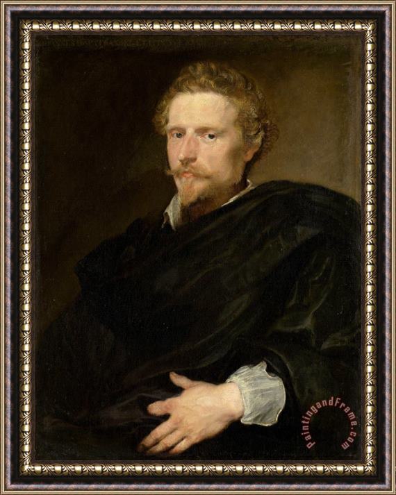 Anthony van Dyck Johannes Baptista Franck (c. 1599 1663) Framed Painting