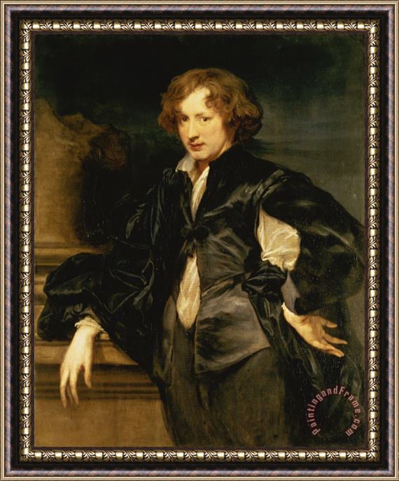 Anthony van Dyck Self Portrait Framed Painting
