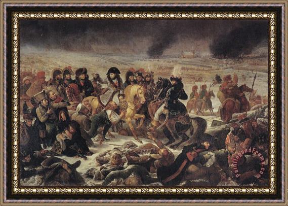Antoine Jean Gros Napoleon on The Battlefield of Eylau Framed Painting