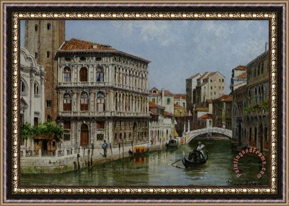 Antonietta Brandeis Piazza St Marco Venice Framed Painting