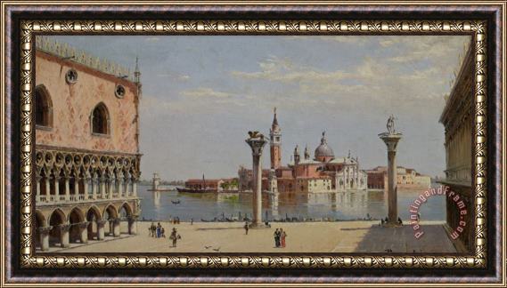Antonietta Brandeis San Giorgio Maggiore Venice Framed Painting