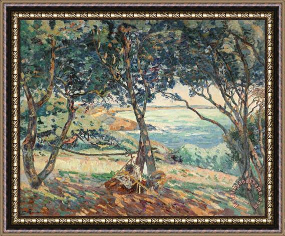 Armand Guillaumin Paysage D'agay Framed Painting