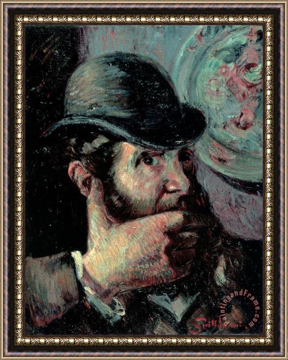 Armand Guillaumin Self Portrait Framed Print