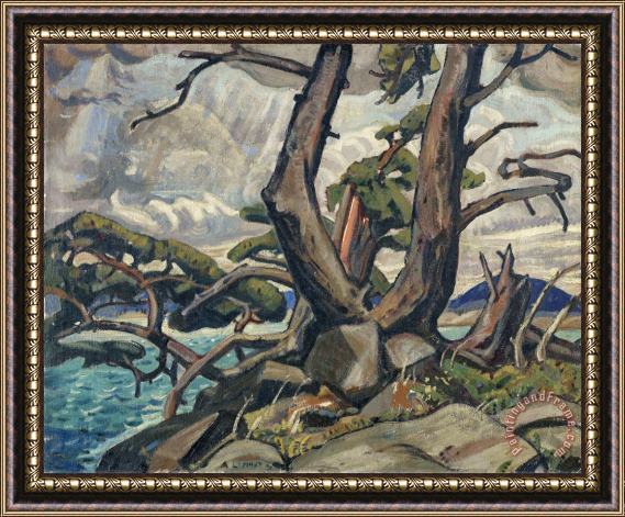 Arthur Lismer Old Pine, Mcgregor Bay Framed Print