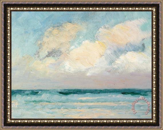 AS Stokes Sea Study - Morning Framed Painting