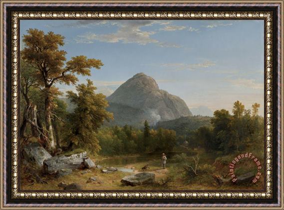 Asher Brown Durand Landscape, Haystack Mountain, Vermont Framed Print
