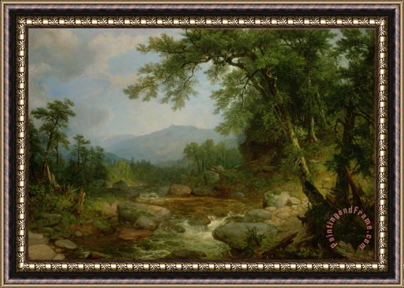 Asher Brown Durand Monument Mountain - Berkshires Framed Painting