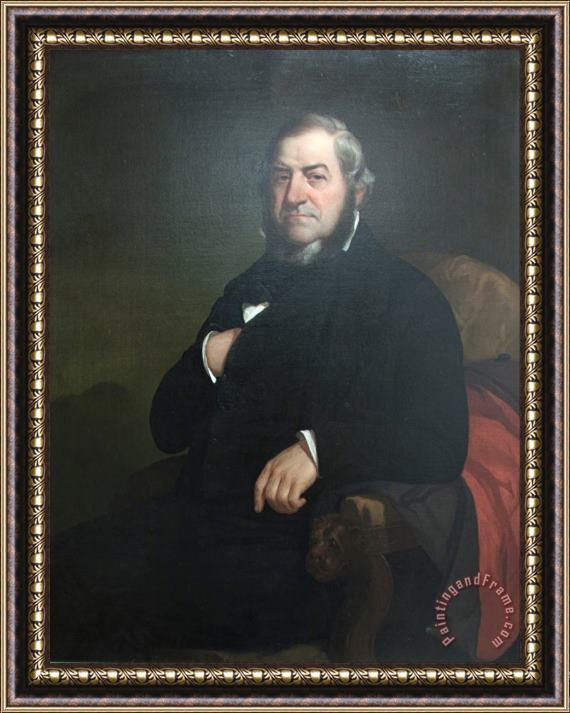 Attributed to Joseph Oriel Eaton Jacob Strader (1795 1860) Framed Painting