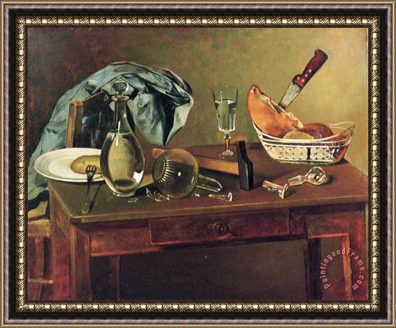 Balthasar Klossowski De Rola Balthus Still Life 1937 Framed Painting