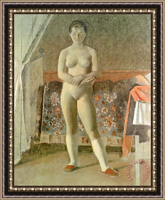 Balthasar Klossowski De Rola Balthus The Toilet 1957 Framed Painting