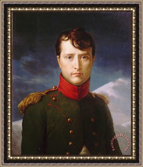 Baron Francois Gerard Napoleon Bonaparte Premier Consul Framed Print