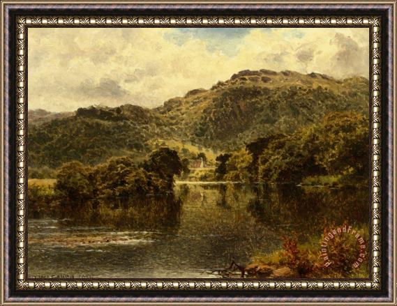 Benjamin Williams Leader The Conway at Bettws Y Cord Framed Print