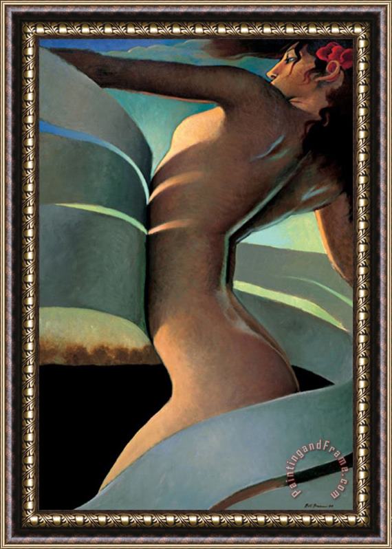 bill brauer Salome Framed Painting