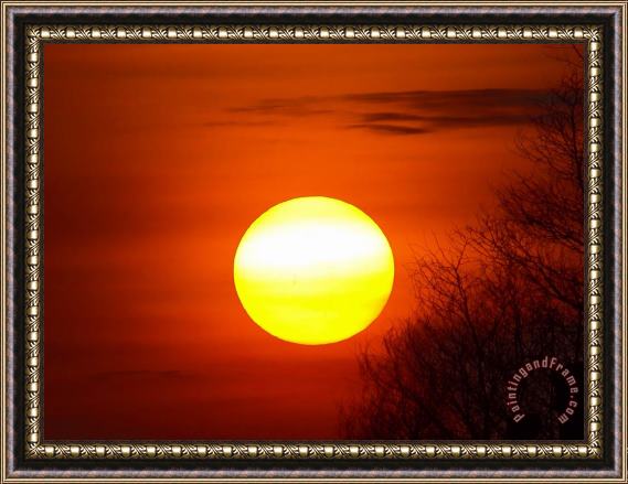 Blair Wainman Sunset Hues Framed Print