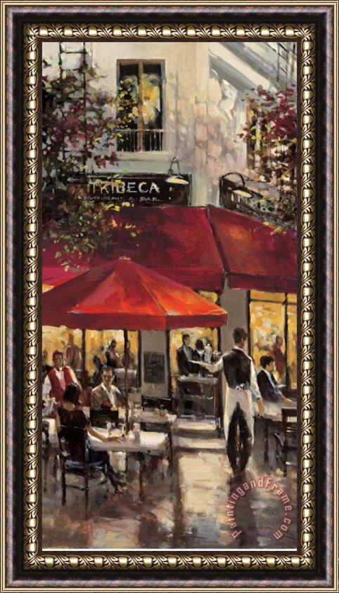 brent heighton Tribeca Bar Framed Painting