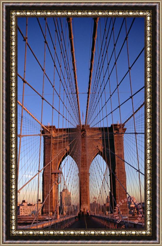 Brooklyn Bridge Brooklyn Bridge Framed Print