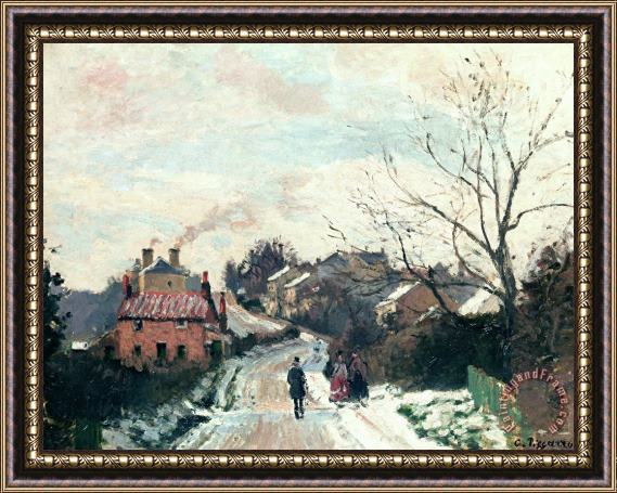 Camille Pissarro Fox Hill Upper Norwood Framed Painting