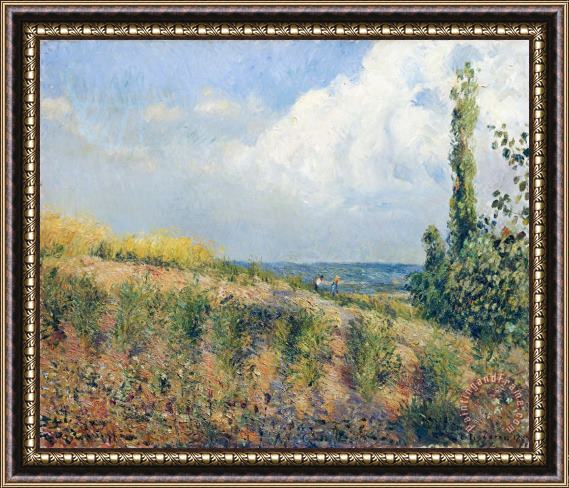 Camille Pissarro The Approaching Storm Framed Painting
