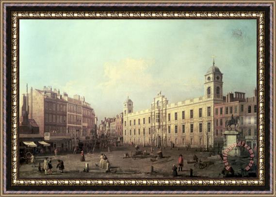 Canaletto Northumberland House Framed Painting