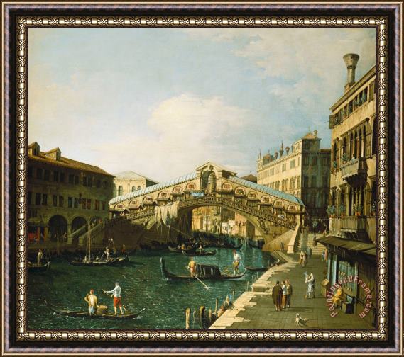 Canaletto The Grand Canal Venice Framed Print