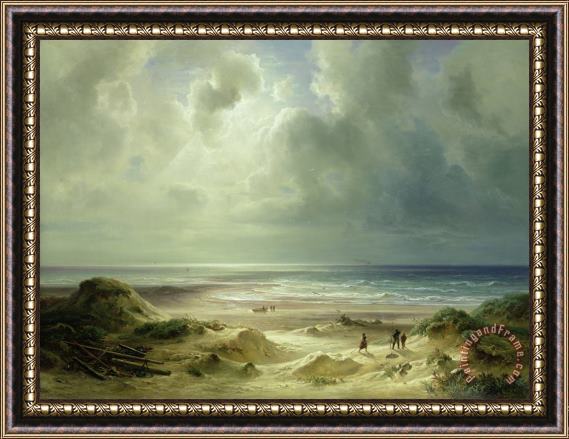 Carl Morgenstern Tranquil Sea Framed Painting
