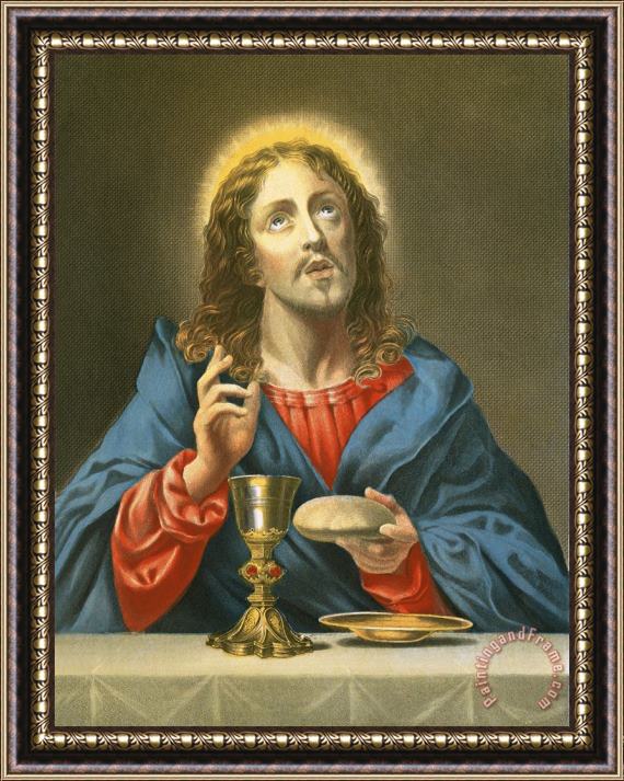Carlo Dolci The Redeemer Framed Painting
