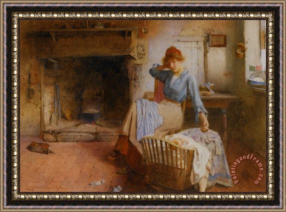 Carlton Alfred Smith Playtime Framed Painting