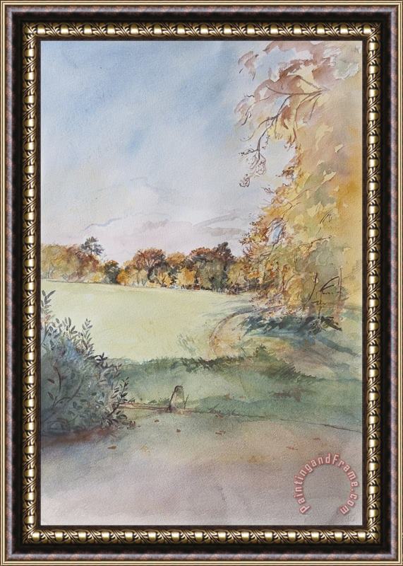Caroline Hervey-Bathurst Autumn Framed Painting