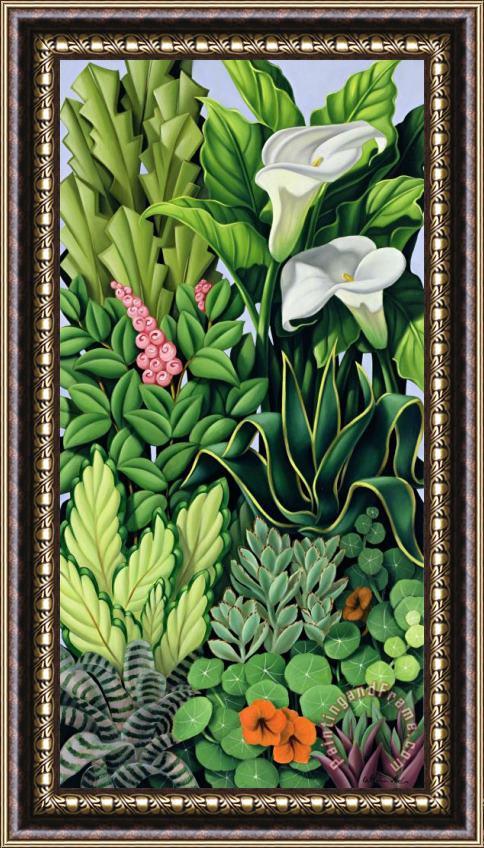 Catherine Abel Foliage Framed Painting