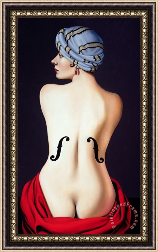 Catherine Abel Homage to Man Ray Framed Print