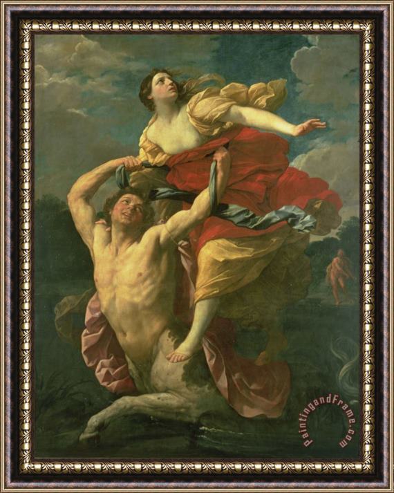 Centaur Nessus The Abduction of Deianeira Framed Painting